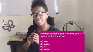 JAMB & WAEC 2026 English: Concord Explained with Exam Examples