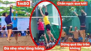 Long Nhật người có khả năng dừng trên không lâu nhất làng bóng chuyền độ !