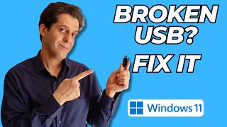 How to Repair a Corrupted USB Drive in Windows 11 Using CMD