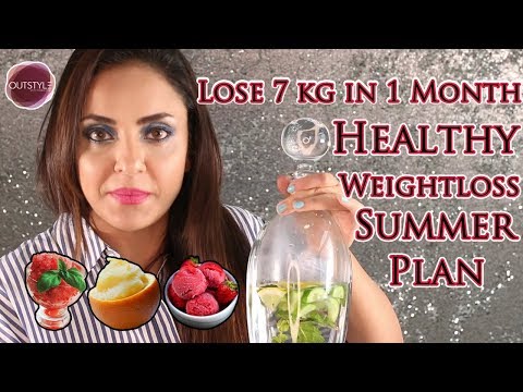 How To Lose Weight This Summer? | Lose 10kg Weight With Ice Cream Sorbet, Ginger And Lemon Water