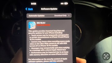 iOS 18.0.1  update right away! #iphone16 #apple