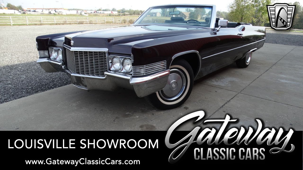 1970 Cadillac Coupe DeVille, Gateway Classic Cars Louisville #2216-LOU