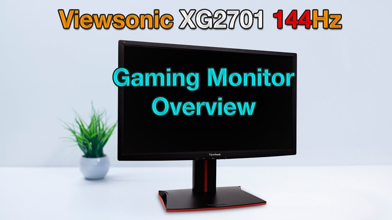 Viewsonic XG2701 144Hz Gaming Monitor features & overview