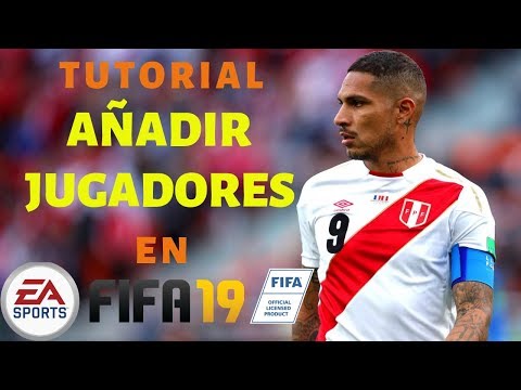 COMO AÑADIR JUGADOR CREADO A LA PLATILLA - TUTORIAL FIFA 19 (COMPLETO PASO A PASO)