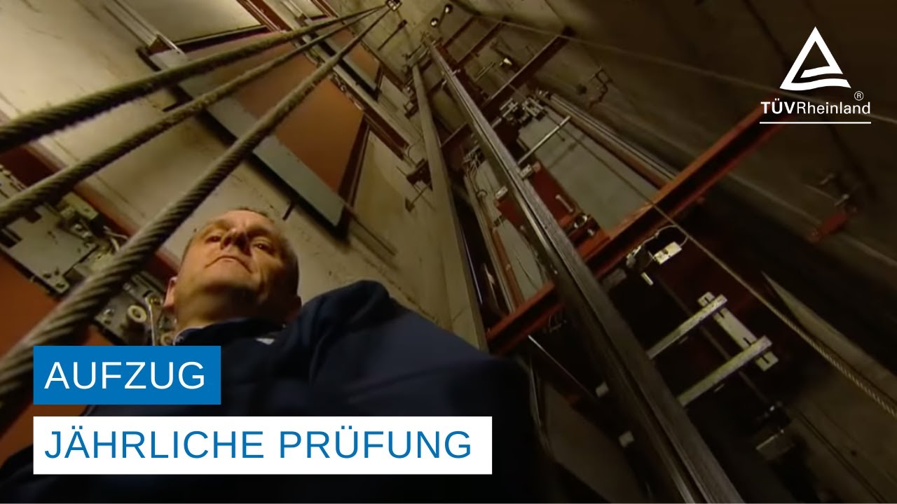 Aufzug Jahrliche Prufung Durch Tuv Rheinland Youtube