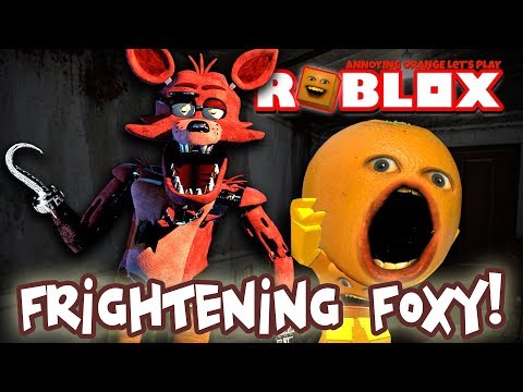 Roblox: Nightmare Fighters #2: FRIGHTENING FOXY! 🐺 🍊 👻 [Annoying Orange Plays]
