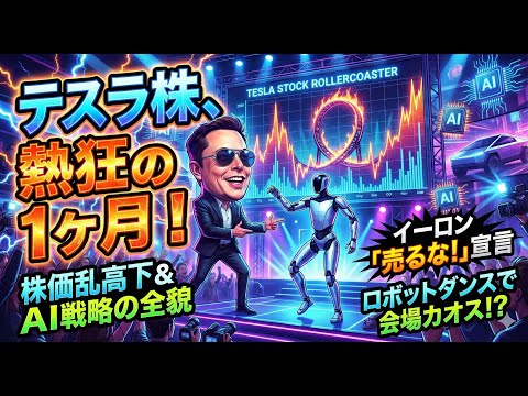 【AI革命】イーロンが放った『テスラ株を売るな』の真意とは【月刊テスラ株】