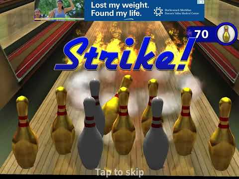 Gutterball Golden Pin Bowling 300 Perfect Earth Ball Bomb Retro Alley 💣🌎🎳