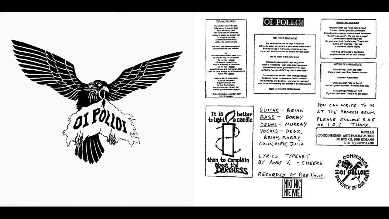 Oi Polloi - Oi Polloi EP (Punk Scotland)