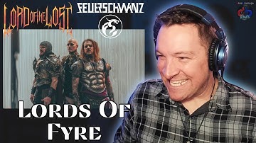 FOLK METAL MEETS INDUSTRIAL! FEUERSCHWANZ & LORD OF THE LOST - Lords Of Fyre 🇩🇪 REACTION!