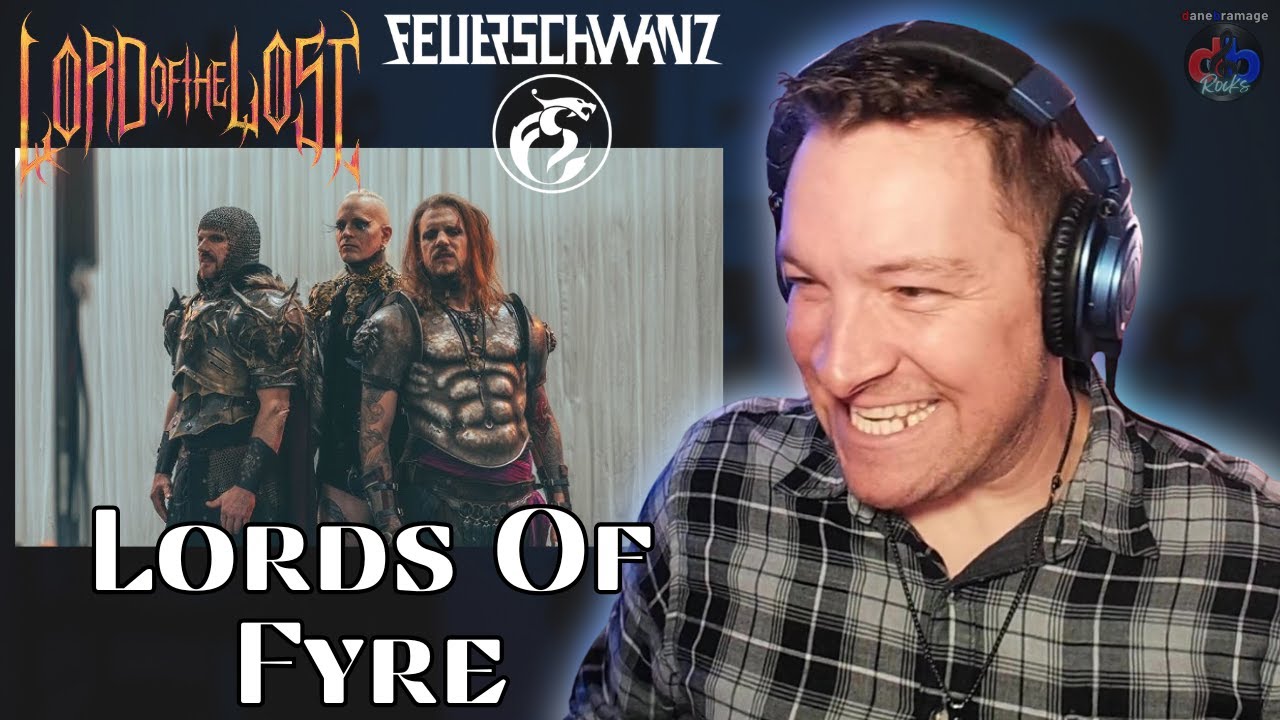 ФОЛК-МЕТАЛЛ ВСТРЕЧАЕТ ИНДАСТРИАЛ! FEUERSCHWANZ И LORD OF THE LOST - Lords Of Fyre 🇩🇪 РЕАКЦИЯ!