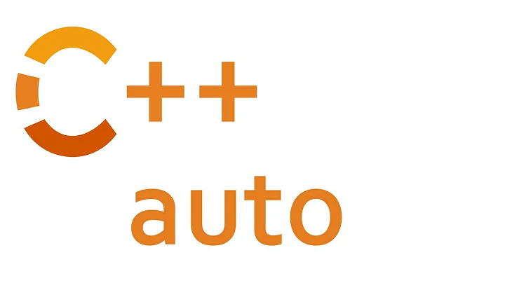 The "auto" keyword in C++
