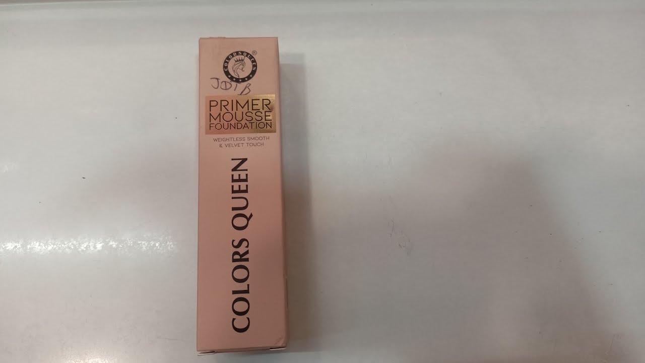 Primer mousse foundation || colors queen //  best foundation under ₹299
