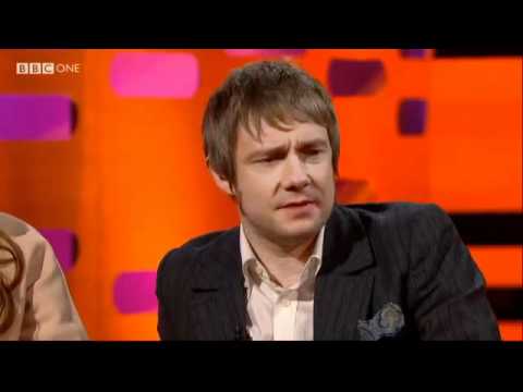 Martin Freeman - clip from Graham Norton Show, 6 Jan 2012