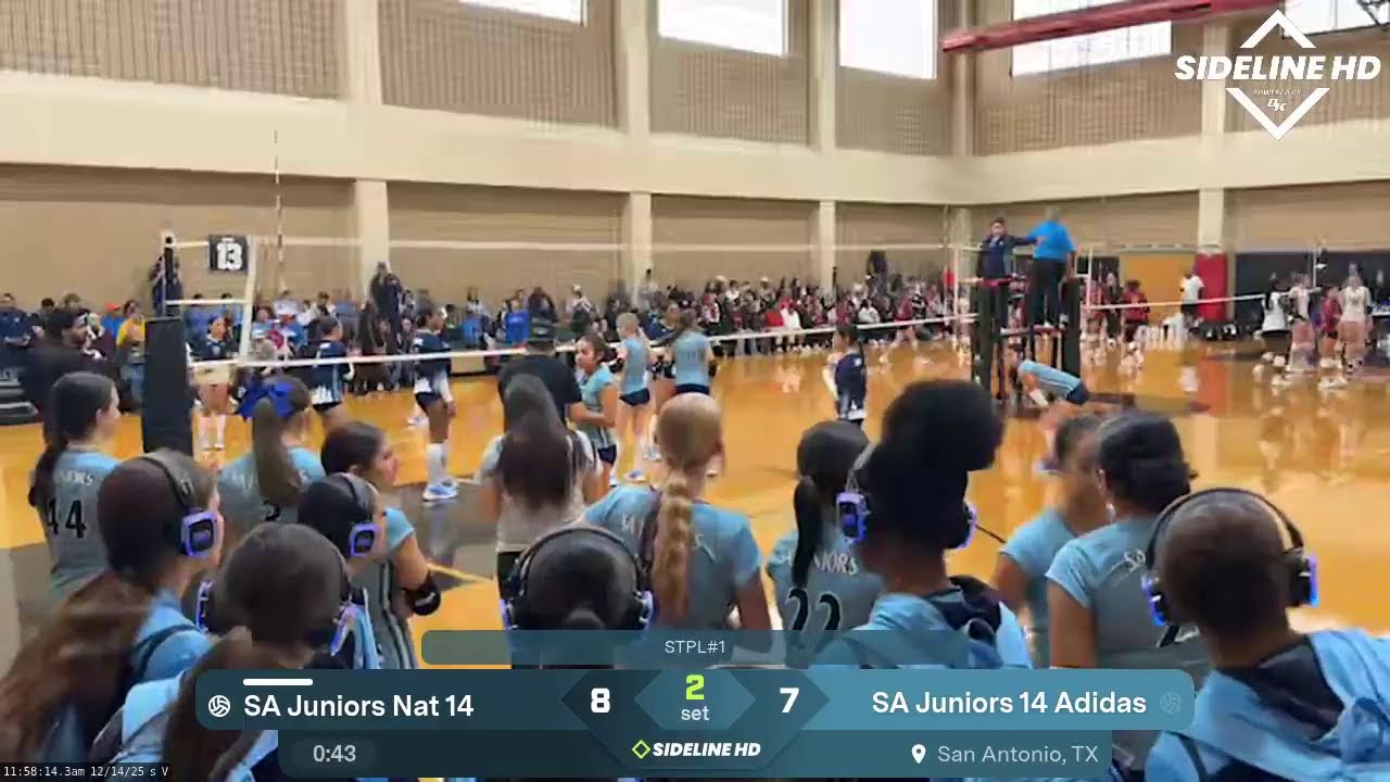 SA Juniors 14 Adidas vs. SA Juniors Nat 14 (2025.12.14)