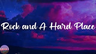 Bailey Zimmerman - Rock and A Hard Place (Lyrics) | Between a rock and a hard place, Tears rollin'