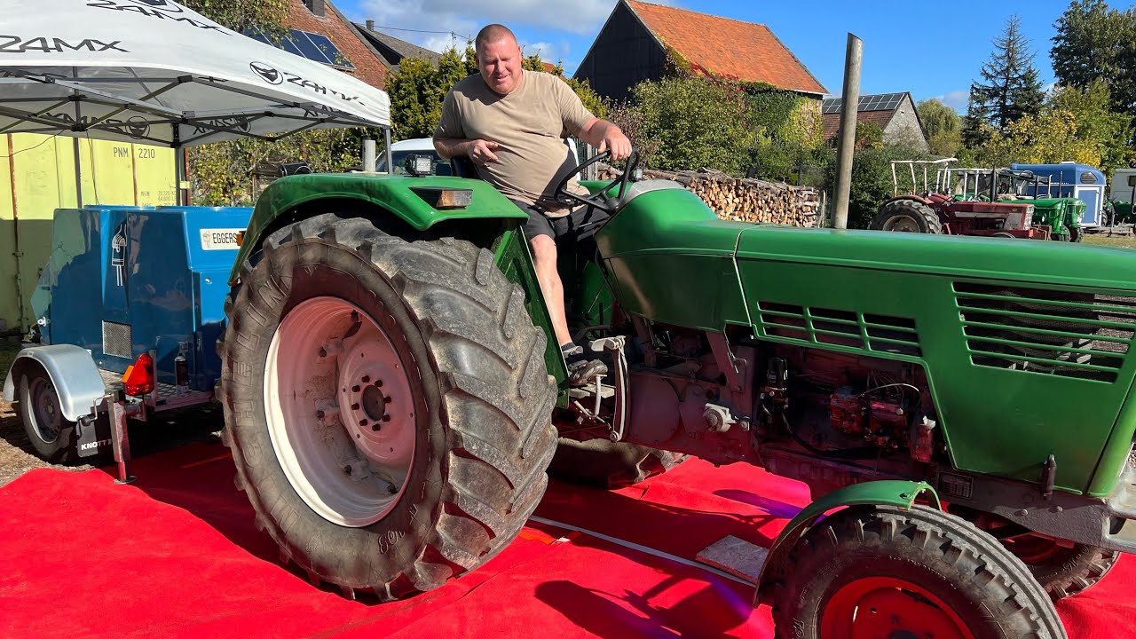 Deutz 6006 Schlepper Zapfwellenbremse Dyno