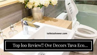 Finest bathroom Review!! Ove Decors Tuva Eco Smart Bidet Elongated Tankless Intelligent Toilet,...