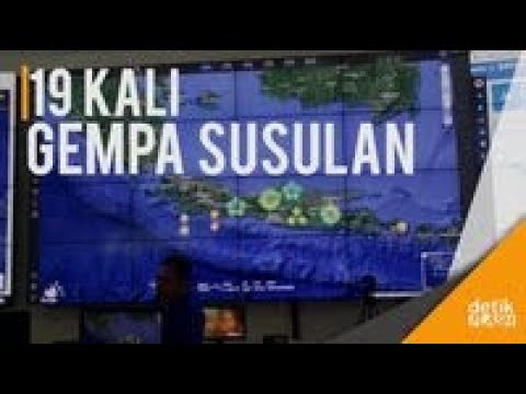 BNPB: Gempa 6,9 SR Tadi Malam Diikuti 19 Kali Gempa Susulan