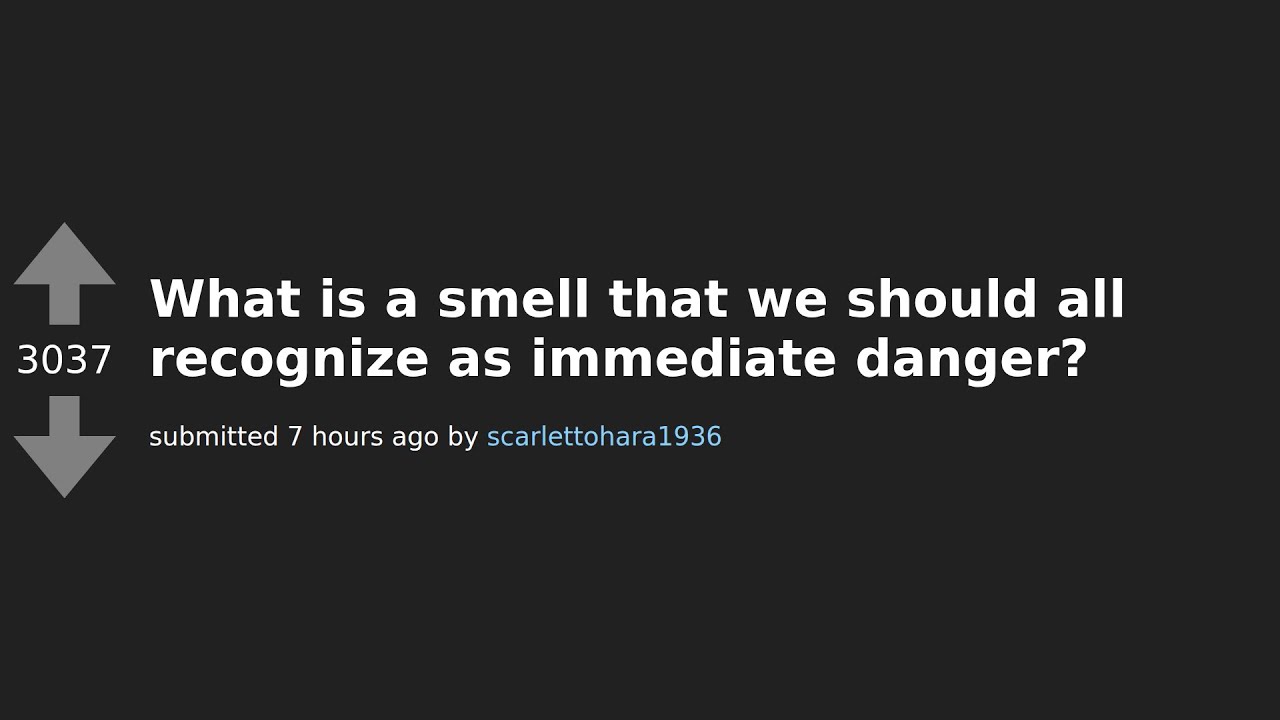 10 Terrifying Smells You Should NEVER Ignore - Reddit's Most Alarming Warnings!