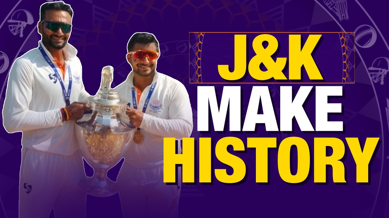 Jammu & Kashmir create HISTORY with maiden Ranji Trophy!