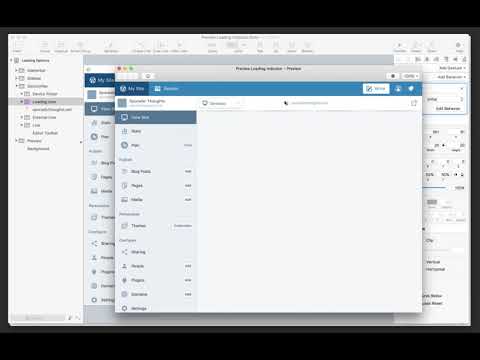 Making a loading animation in Flinto for Mac