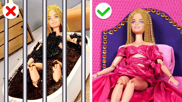 Oh No, Barbie Is In Jail! *Cool Doll’s Gadgets For Doll Makeover* - DayDayNews