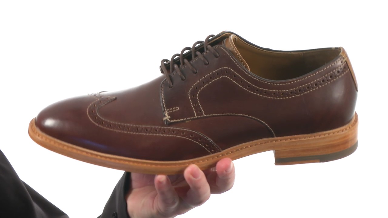 johnston & murphy campbell wingtip chukka boots