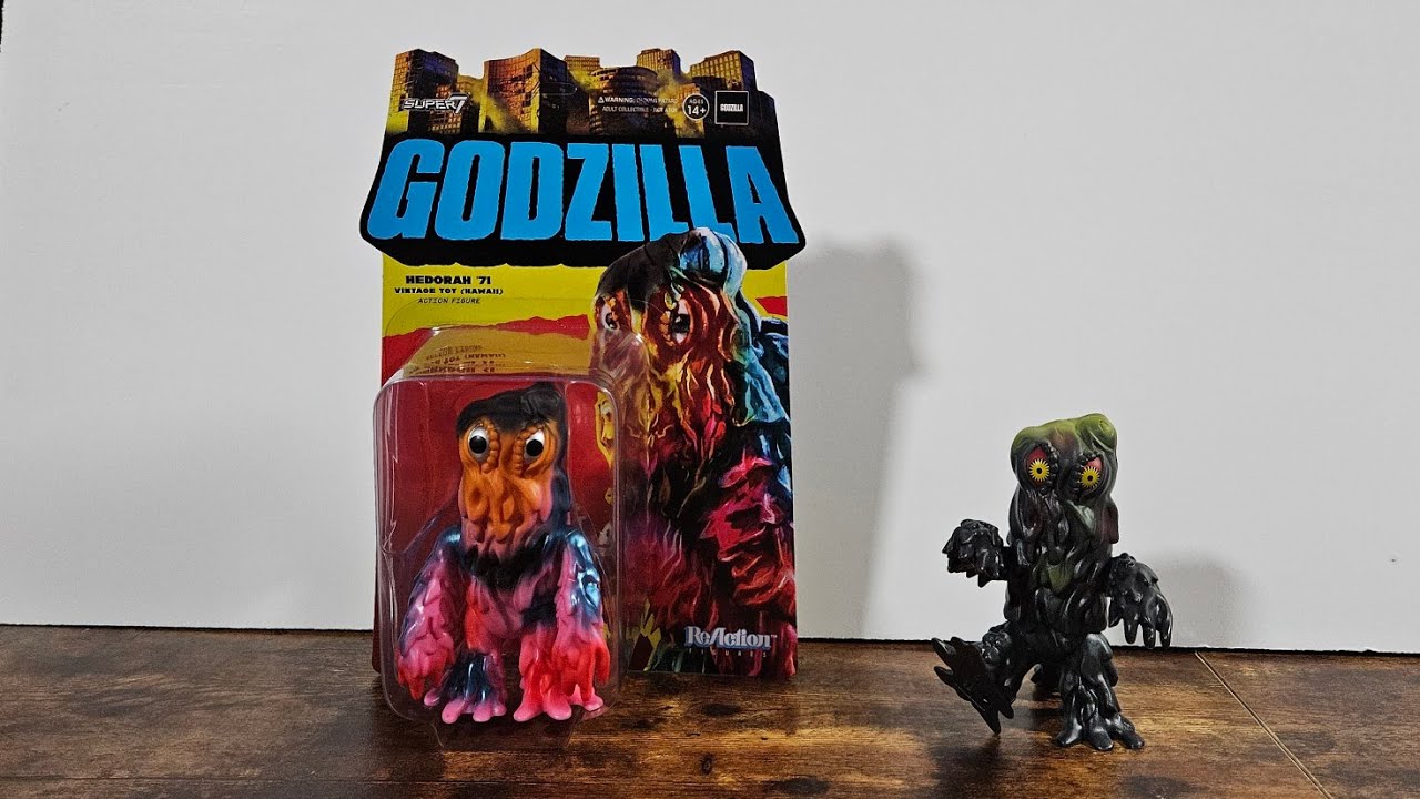 Hedorah Vintage Toy Hawaiian varient - Super7 ReAction figure
