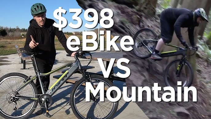 $578 Hyper E-Ride Mountain 20mph 36v 250w Budget eBike from Walmart 