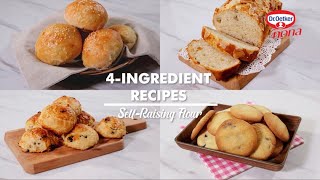 Easy 4 Ingredient Recipes With Self Raising Flour Youtube