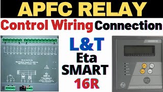 Apfc Relay Wiring | Capacitor Panel Relay wiring 🔴 L&T etaSMART 16R Relay wiring & Connection |