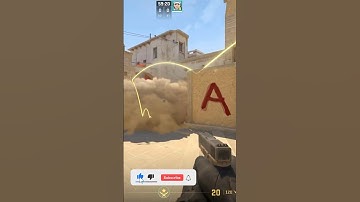 Easiest way to smoke JUNGLE in Mirage #cs2