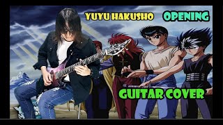 Download lagu Yu Yu Hakusho  Ghost Fighter  Opening Theme  Guitar Cover   Hohoemi No Bakudan B mp3