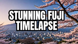 8K time-lapse of mount Fuji in JAPAN 🇯🇵