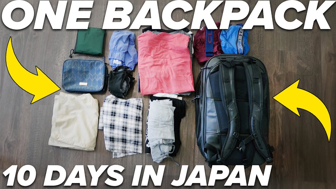 Packing for Japan ULTIMATE GUIDE (dont make the same mistakes) JAPAN GUIDE 2023