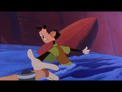 a-goofy-movie-|-escaping-the-huge-waterfall