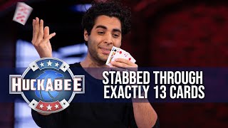 He Stabbed Through Exactly 13 Cards Zak Mirz Gets Mike In On The Magic Jukebox Huckabee