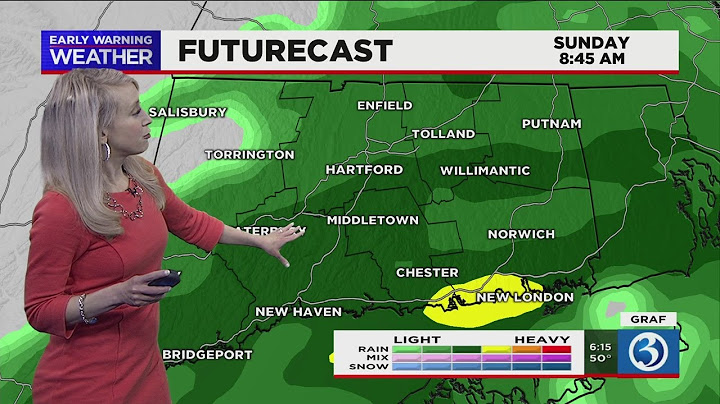 FORECAST: A rainy start to Sunday but warmer weather this week!