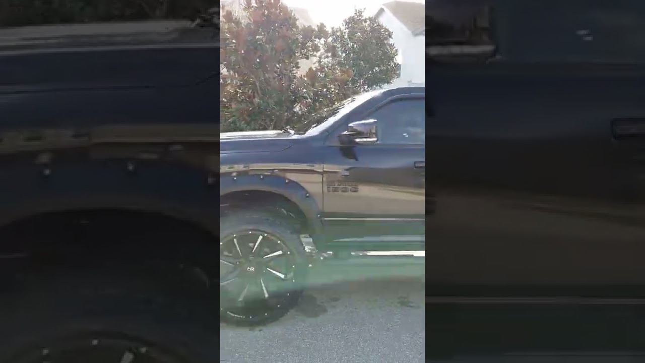 2018 Ram 1500. 6 inch lift 26x14 wheels 