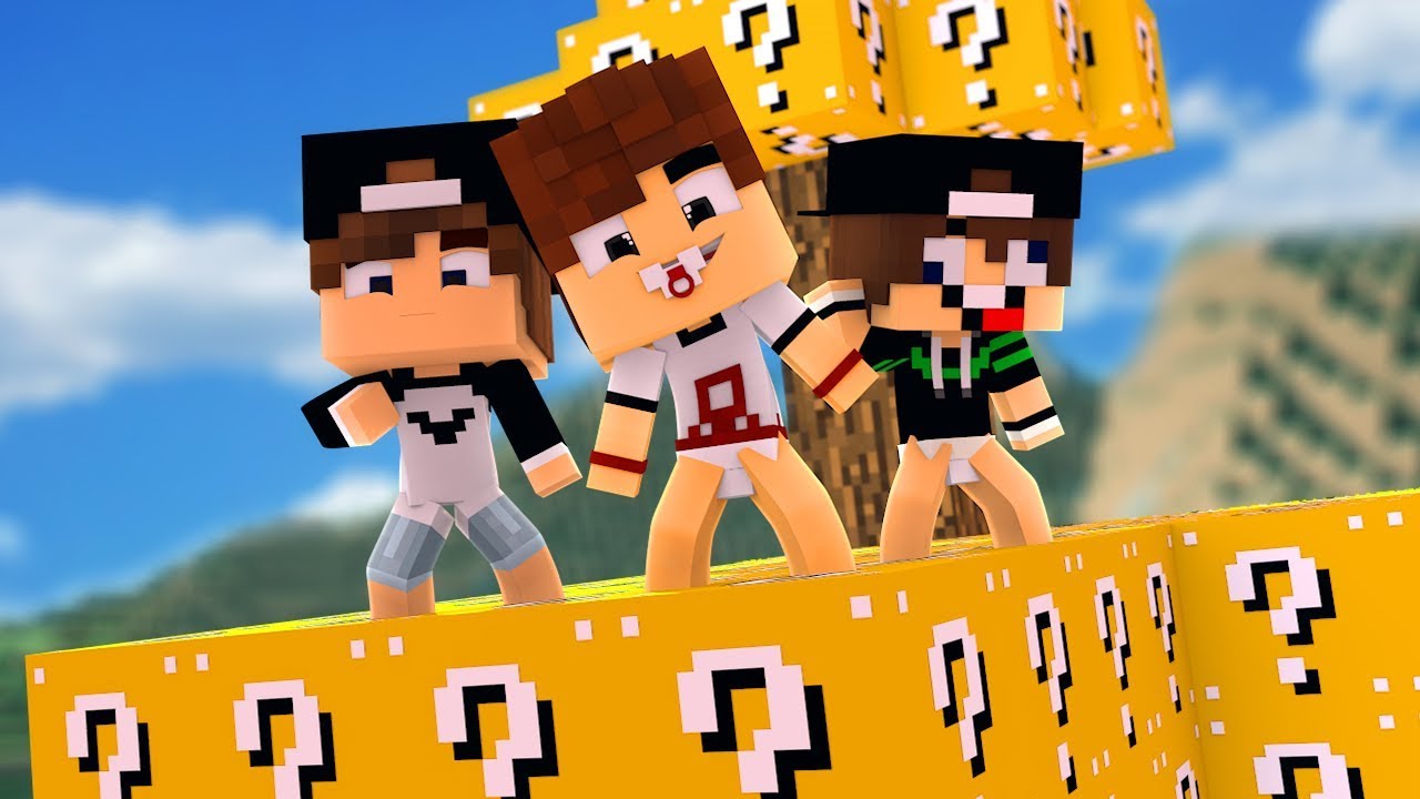 QUEM SOBREVIVEU NA ILHA DE LUCKY BLOCKS? - MINECRAFT - YouTube