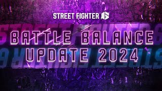 Street Fighter 6 - Battle Balance Update 2024 Trailer screenshot 5