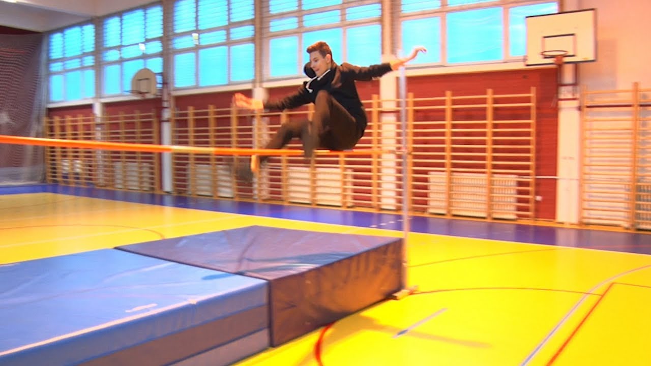 Andrej je gradski prvak u skoku u vis