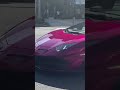 【鼓膜がー！】爆音で青山を駆け抜けるアヴェンタドールSVJ#cars #lamborghini #aventador