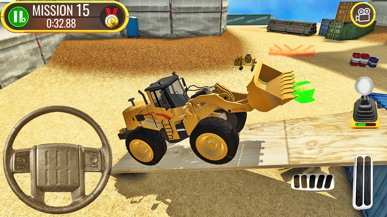 Construction Site Truck Driver - Digger Truck Driving - Android Gameplay
