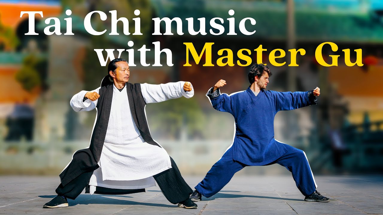 1 hour Tai Chi music with Master Gu Chinese Qi Gong meditation music