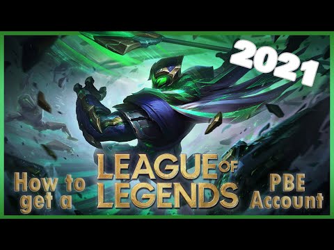 How to get a League of Legends PBE account in 2021