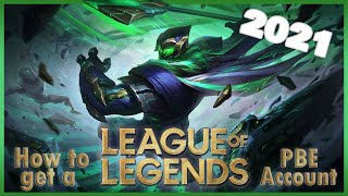 how to get lol pbe account how to get lol pbe account