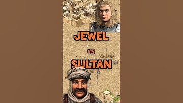 Jewel vs Sultan | Stronghold Crusader: DE #strongholdcrusader #gameplay #rts #fireflystudios