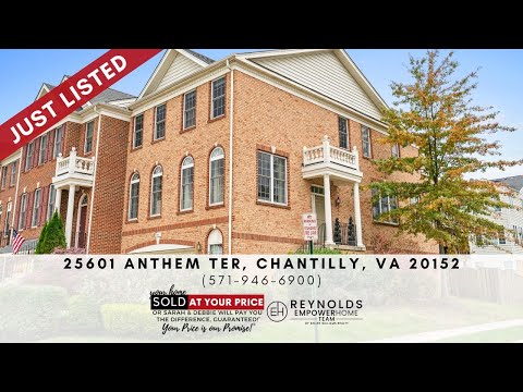 25601 Anthem Terrace, Chantilly, VA home video tour